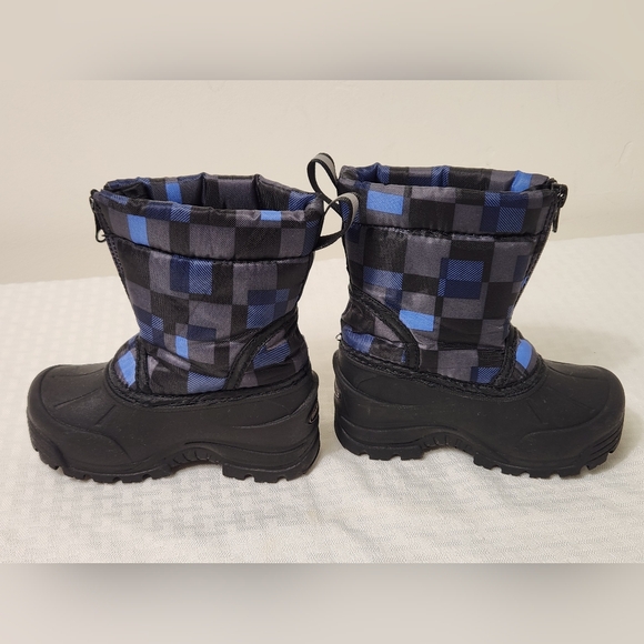 Northside Kid's Black Winter Boots Size 7. #Z14 - Picture 4 of 11